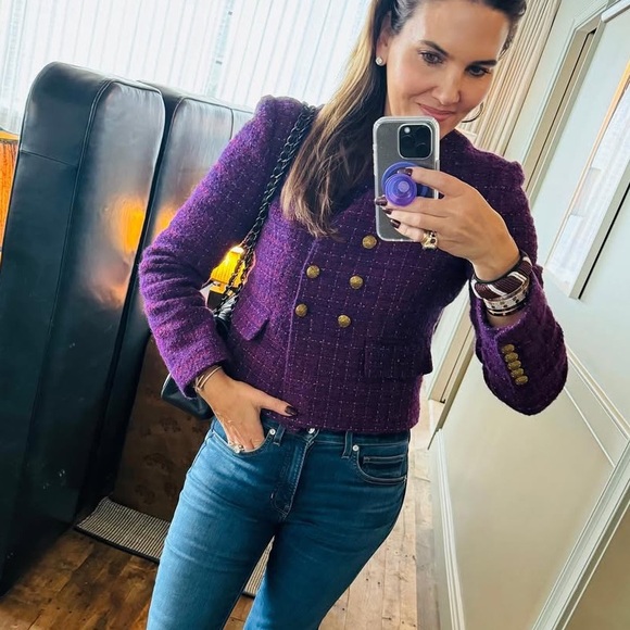 Veronica Beard Bentley Tweed Jacket - Picture 2 of 8